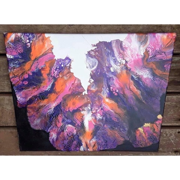 Original Acrylic Abstract Decor Art - Picture 1 of 1